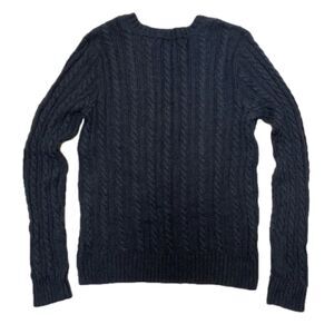 Jeanne Pierre Black Knit Sweater